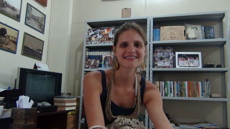 Fernanda Moreira. Indigenista.  Membro do Conselho Indigenista Missionário - CIMI